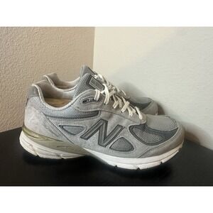 New Balance Shoes 990 V4 Women's Size 9.5 D Gray Made In USA W990GL4